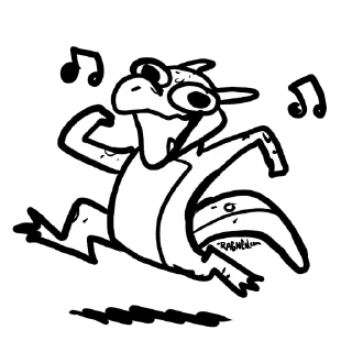 Video sticker 🏃 Waffle Kobold