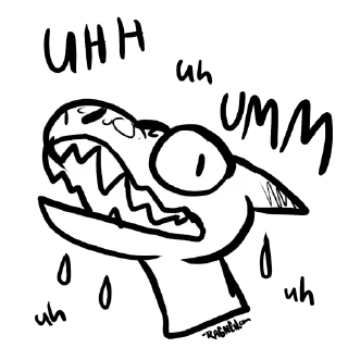Video sticker 😰 Waffle Kobold