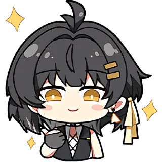 Telegram sticker 🌊 Wuthering Waves Official 🌊. @Anime_Sticker_noob