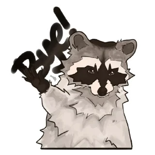 Video sticker 👋 DannyRaccoon