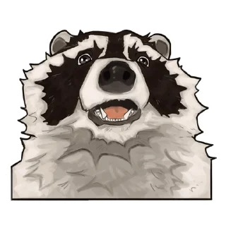 Telegram sticker 😯 DannyRaccoon