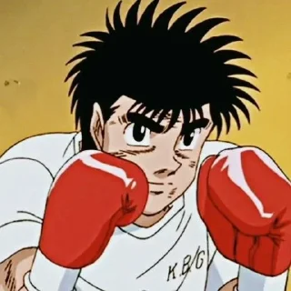 Sticker 🥊 - ᗷY @ahMshY 𓉮 . Ippo