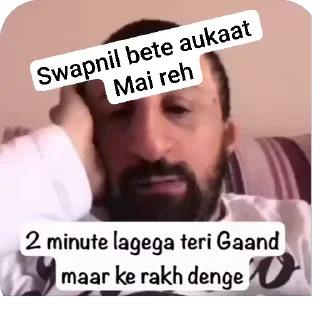 Video sticker 🌟 Rg shree ki maaa ki chut