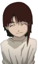 Телеграм стикер 😊 Lain Iwakura