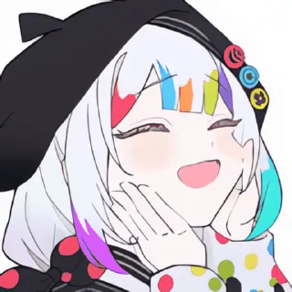 Video sticker 👻 마노사바메이콘2x2 @DCConSticker