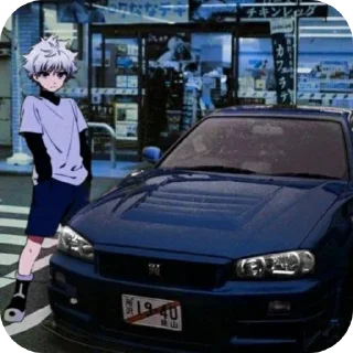 Telegram sticker 🚗 Kaaju°kudou ᳇ 𝐏𝐔𝐍𝐈𝐒𝐇𝐄𝐑