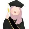 Sticker 👩‍🎓 فاعليات مركز آيــــات للفتيات - صنع في رمضـٰـان 🌙