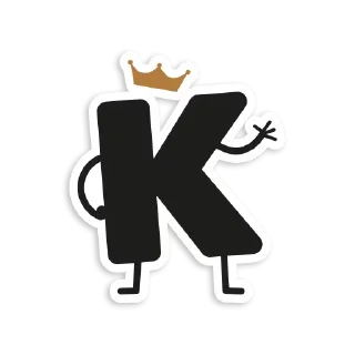 Телеграм стикер 😉 Letter Stickers @stickersb2b