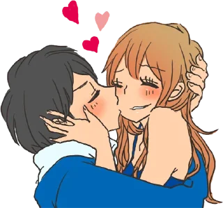 Sticker 😘 snuggling sticker :: @line_stickers