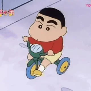 Sticker 😋 小新进军世界杯 @wmty168