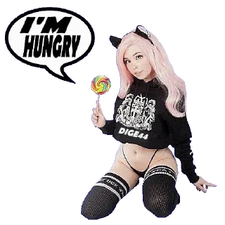 Sticker 🍭 BELLE DELPHINE🇬🇧@STIKERFORALL