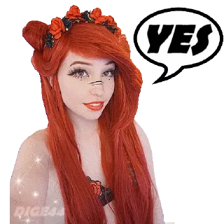 Video sticker 👍 BELLE DELPHINE🇬🇧@STIKERFORALL