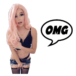 Video sticker ✝️ BELLE DELPHINE🇬🇧@STIKERFORALL