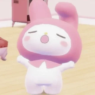 Telegram sticker 😴 hello kitty