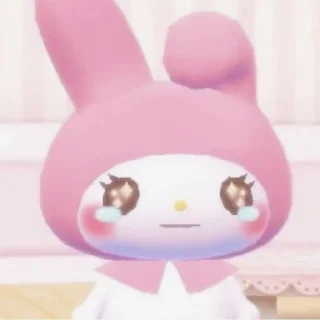 Telegram sticker 😐 hello kitty