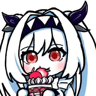 Telegram sticker 🍰 🍰 The NOexistenceN of me @ACCE_MEGU