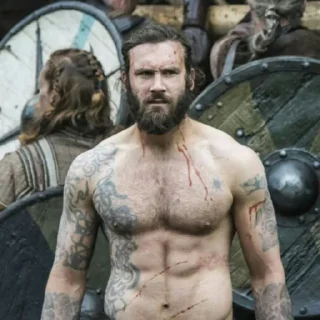 Телеграм стикер 😐 Vikings ¦ @figurinhasWa