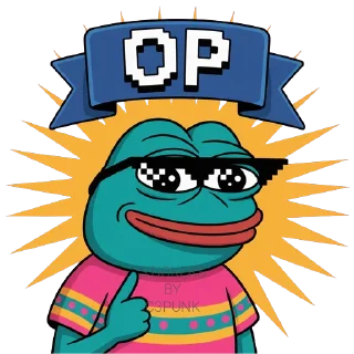 Telegram sticker 👍 C3PUNKPEPE