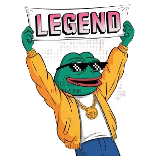 Telegram sticker 🙏 C3PUNKPEPE