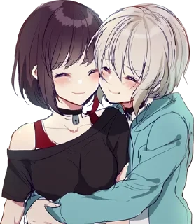 Telegram sticker 🥰 Ran Mitake (BanG Dream!)
