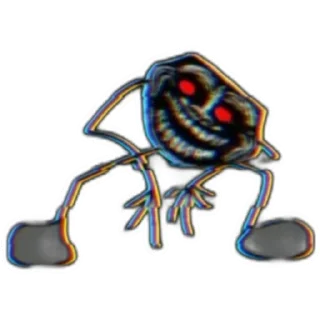 Telegram sticker 😙 troll face (@emopix)