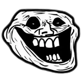 Video sticker 😍 troll face (@emopix)
