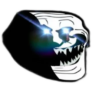 Telegram sticker 😚 troll face (@emopix)