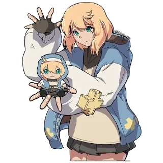 Telegram sticker 🌟 Bridget GGS Trash