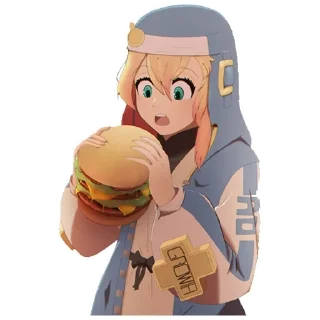 Telegram sticker 🌟 Bridget GGS Trash