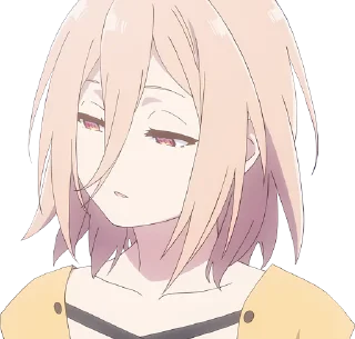 Telegram sticker 😒 Shokei Shoujo no Virgin Road @Y2LAB