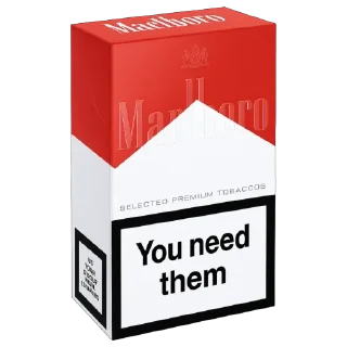 Telegram sticker 🫥 Marlboro