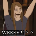 Telegram sticker 😀 Metalocalypse (Металлопокалипсис)