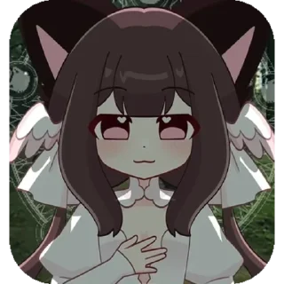 Telegram sticker 😽 ᴍᴇᴏᴡʙᴀʜ ᴏᴜʀ ᴛʀᴜᴇ ɢᴏᴅ 💖 @sgwdlink