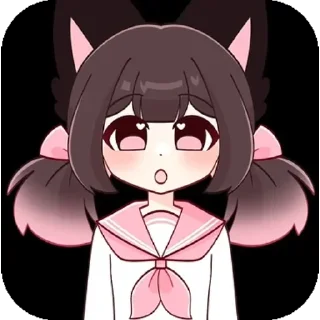Telegram sticker 😽 ᴍᴇᴏᴡʙᴀʜ ᴏᴜʀ ᴛʀᴜᴇ ɢᴏᴅ 💖 @sgwdlink