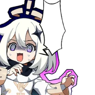 Video sticker 😳 Paimon by @anime_stickerr