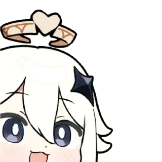 Video sticker 😃 Paimon by @anime_stickerr