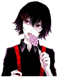 Video sticker 🍭 Tokyo Ghoul ~@AnimeLibrary_Stickers