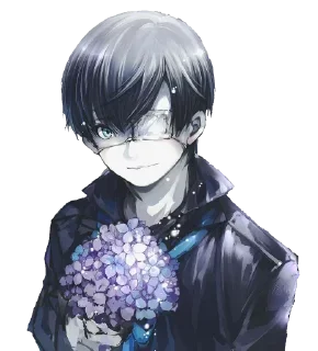 Telegram sticker 🌹 Tokyo Ghoul ~@AnimeLibrary_Stickers