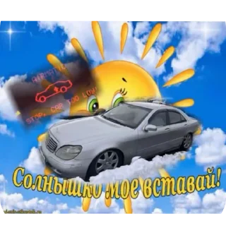 Telegram sticker 🚗 солевая альтушка