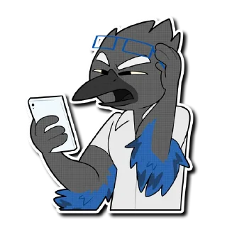 Telegram sticker 😠 Flake