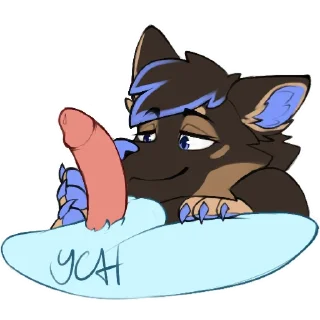 Telegram sticker 🍆 Marlow's barks
