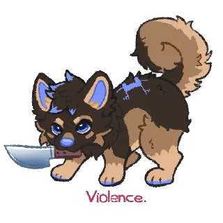 Sticker 🔪 Marlow's barks