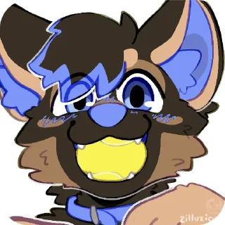 Telegram sticker 🥎 Marlow's barks