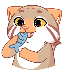 Telegram stiker 🐟 Непоседа Ур @TgSticker