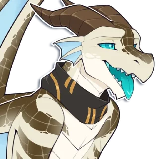Telegram sticker 😳 Tukk The Dracthyr