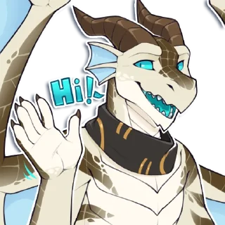 Sticker 👋 Tukk The Dracthyr