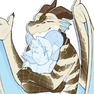 Telegram sticker 🤗 Tukk The Dracthyr