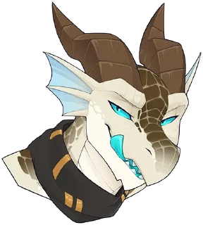 Telegram sticker 😉 Tukk The Dracthyr