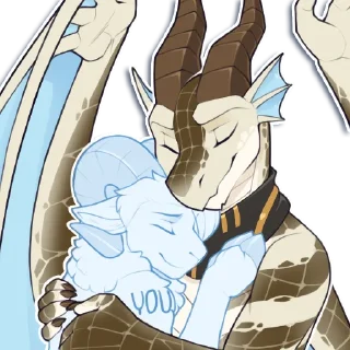 Video sticker 💙 Tukk The Dracthyr