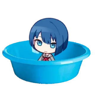 Telegram sticker 💙 секай на дне такзика @meijinolife